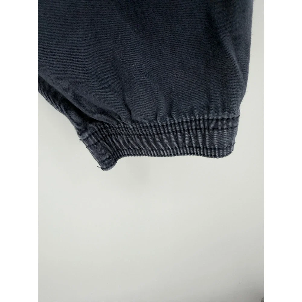 RSQ Mens Jogger Pants XL Navy Blue Stretch Cotton Twill Elastic Waist Casual